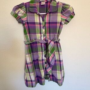 Gymboree Multicolor Plaid dress